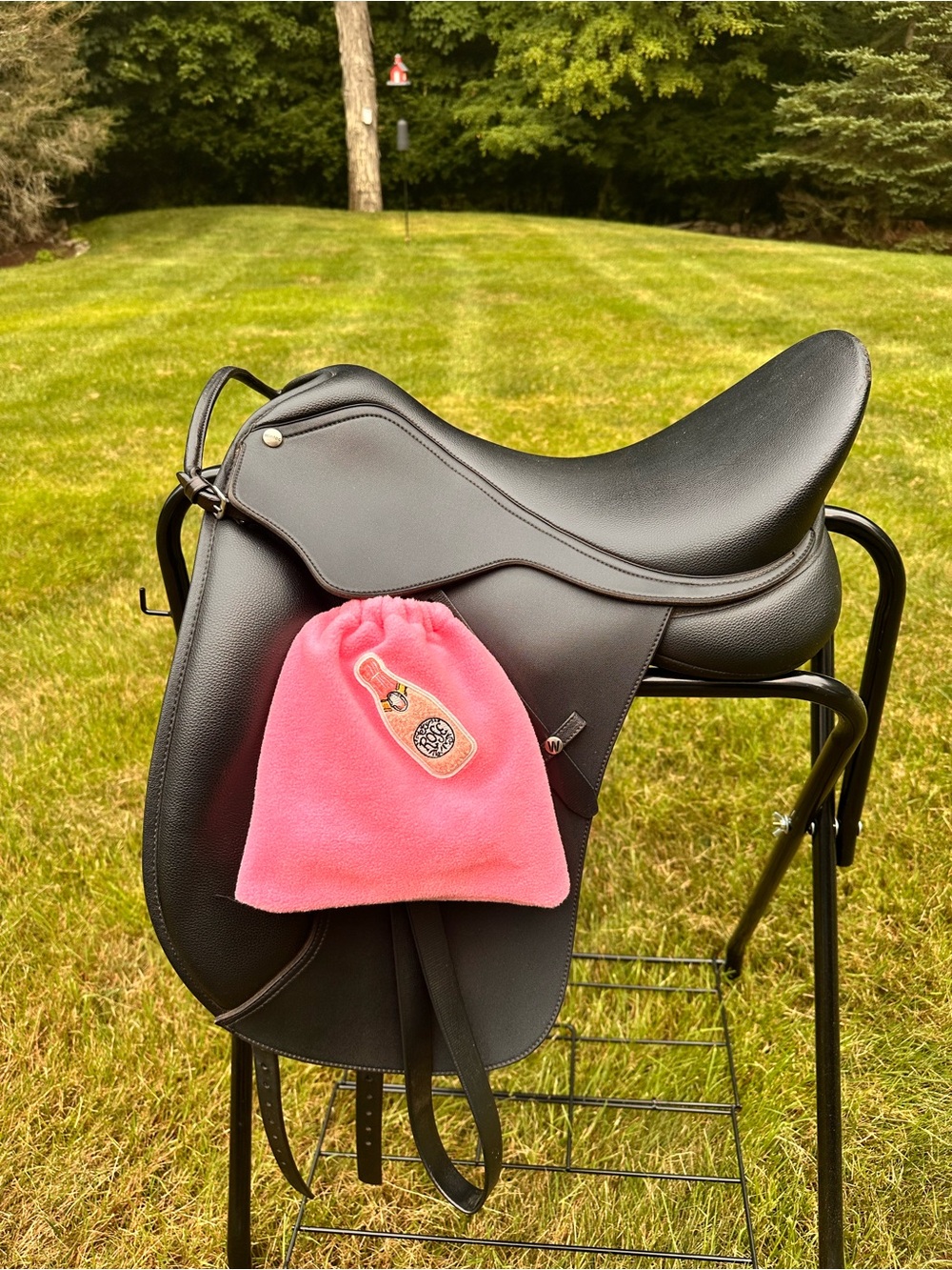 Rosé all Day Stirrup Covers